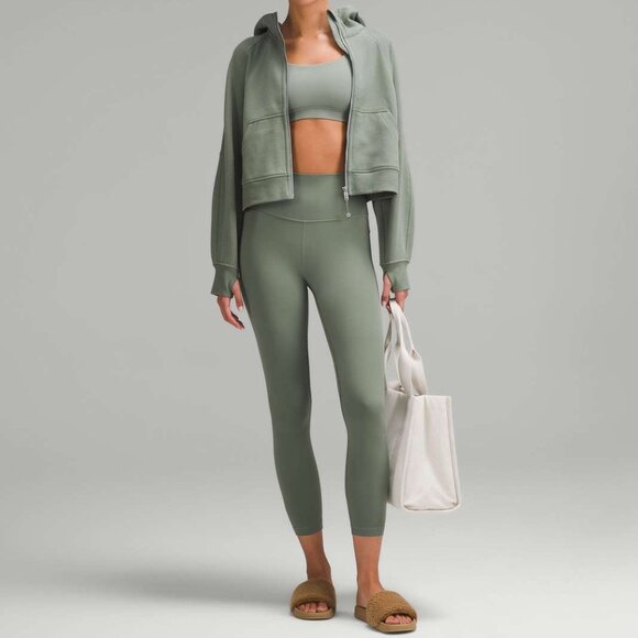 Lululemon Align High-Rise Pant 28" Grey Eucalyptus - Picture 7 of 12